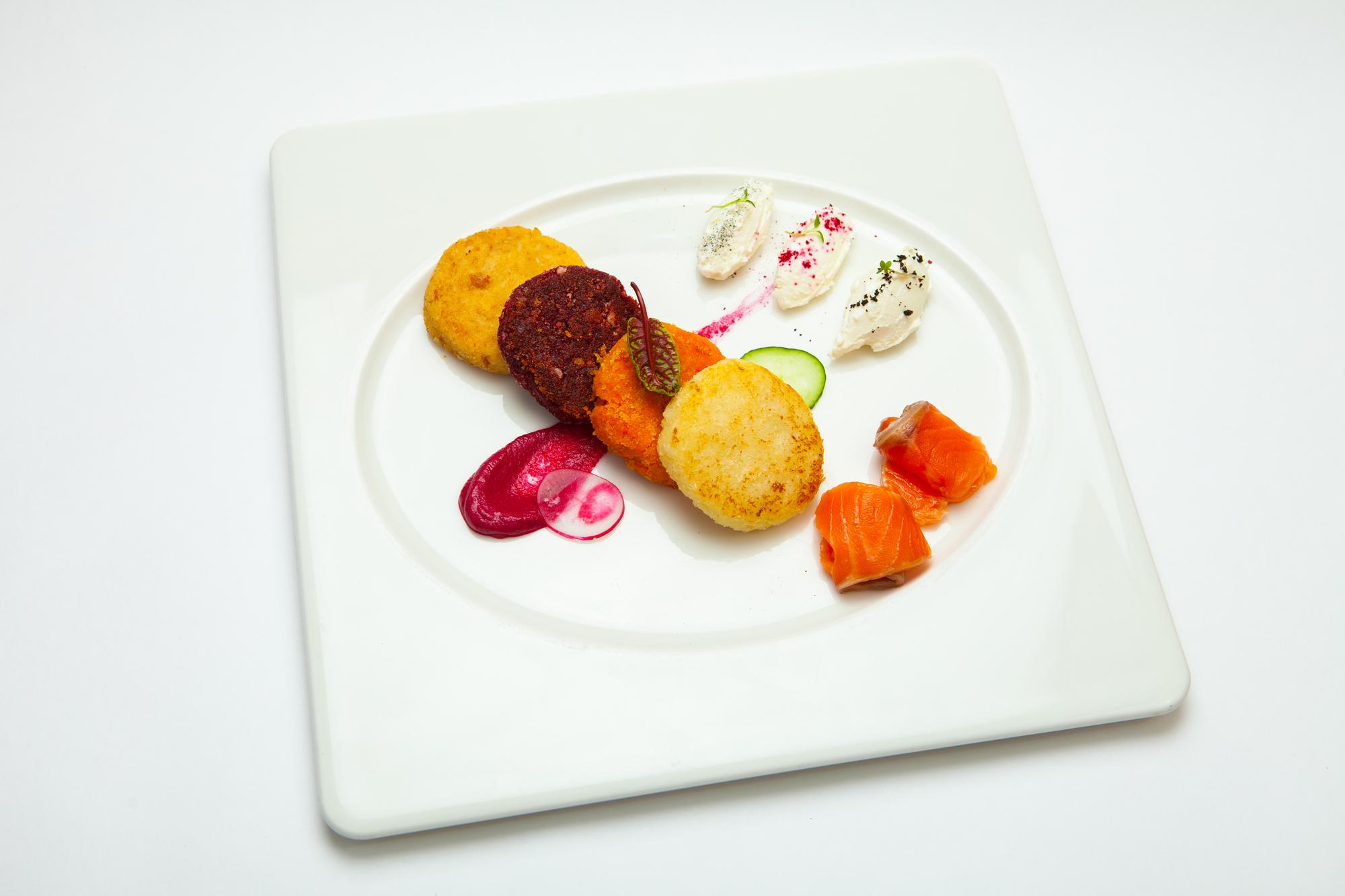 Selection of plated dishes for subscription